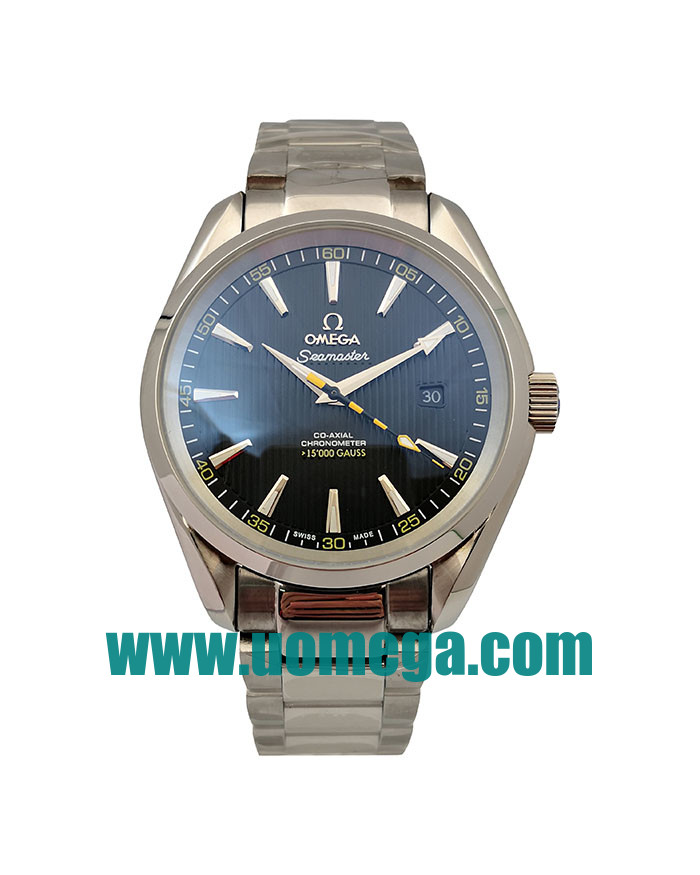 41MM UK Omega Seamaster Aqua Terra 150 M 231.10.42.21.01.002 Black Dials Replica Watches